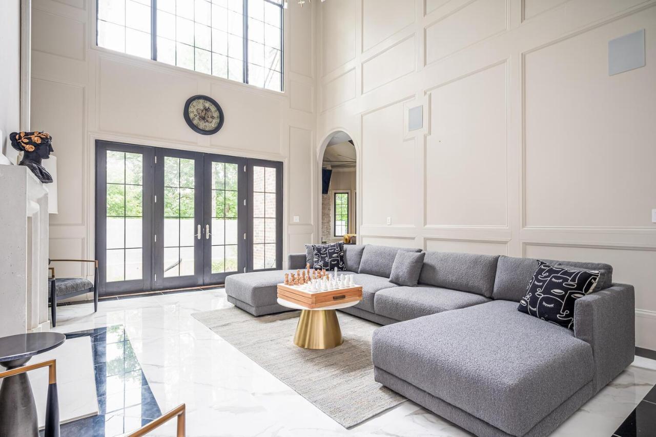 Adams Mansion, 10K Sqft, 7Bd/7Ba, 15Min To Airport Vila Atlanta Exterior foto